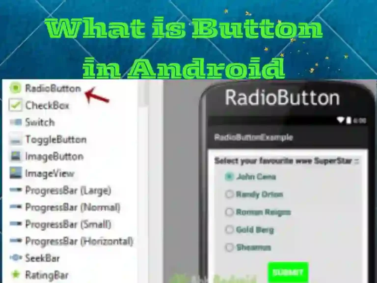 What is Button in Android Example Code