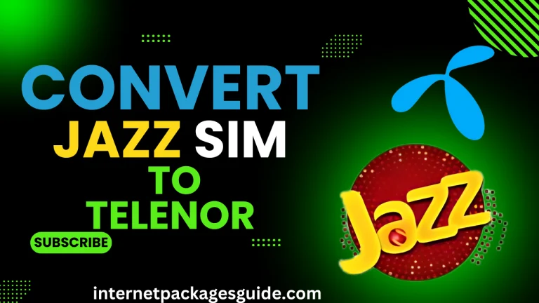 How to Convert Telenor Sim to Jazz?